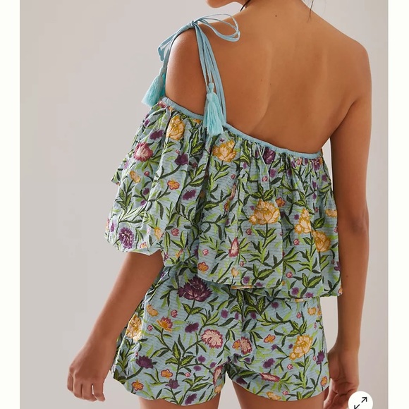 Anthropologie La Fuori Embroidered Romper - Picture 2 of 11